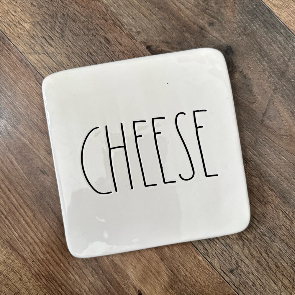 Rae Dunn Cheese Plate